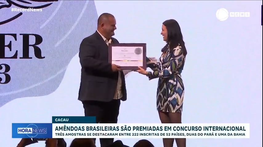 Três produtores brasileiros de cacau ganham prêmios em concurso internacional